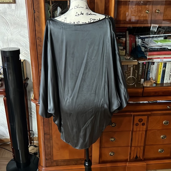 Reem Akra Runway Sequence Dress Tunic. Size S/M . Green/olive color - Picture 6 of 9